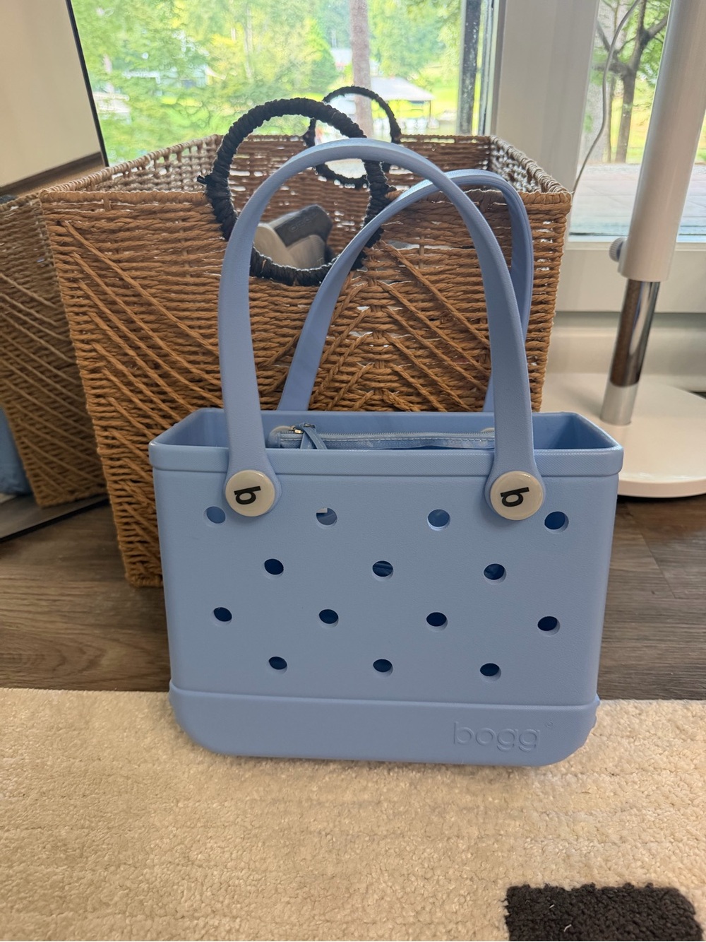 BOGG BAG Small Classic Tote in Light Blue - Picture 9 of 9